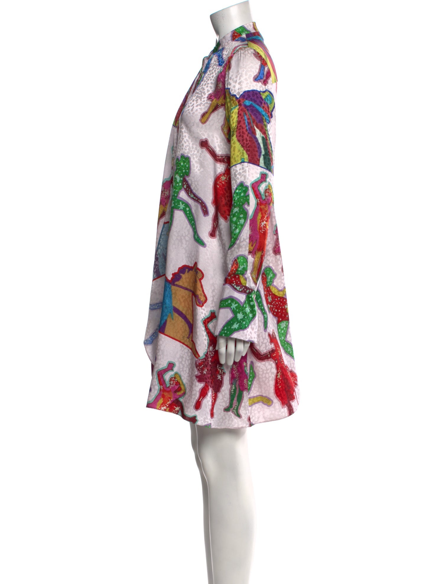 The Beatles X Stella McCartney Silk Mini Dress