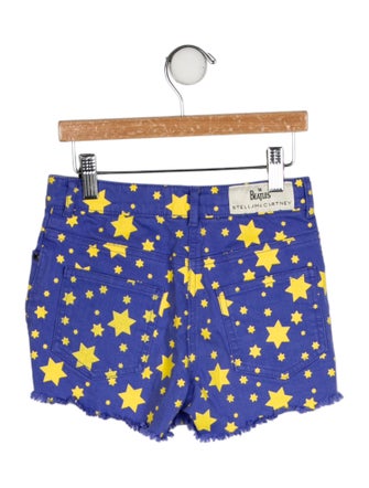 The Beatles X Stella McCartney Graphic Print Shorts
