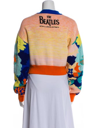 The Beatles X Stella McCartney Printed V-Neck Sweater