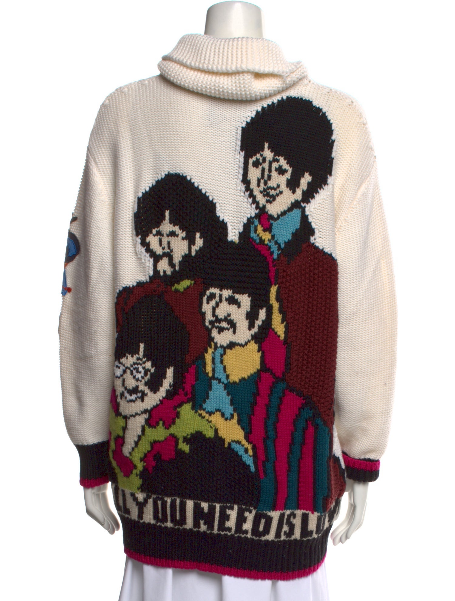 The Beatles X Stella McCartney Virgin Wool Graphic Pr… - Gem