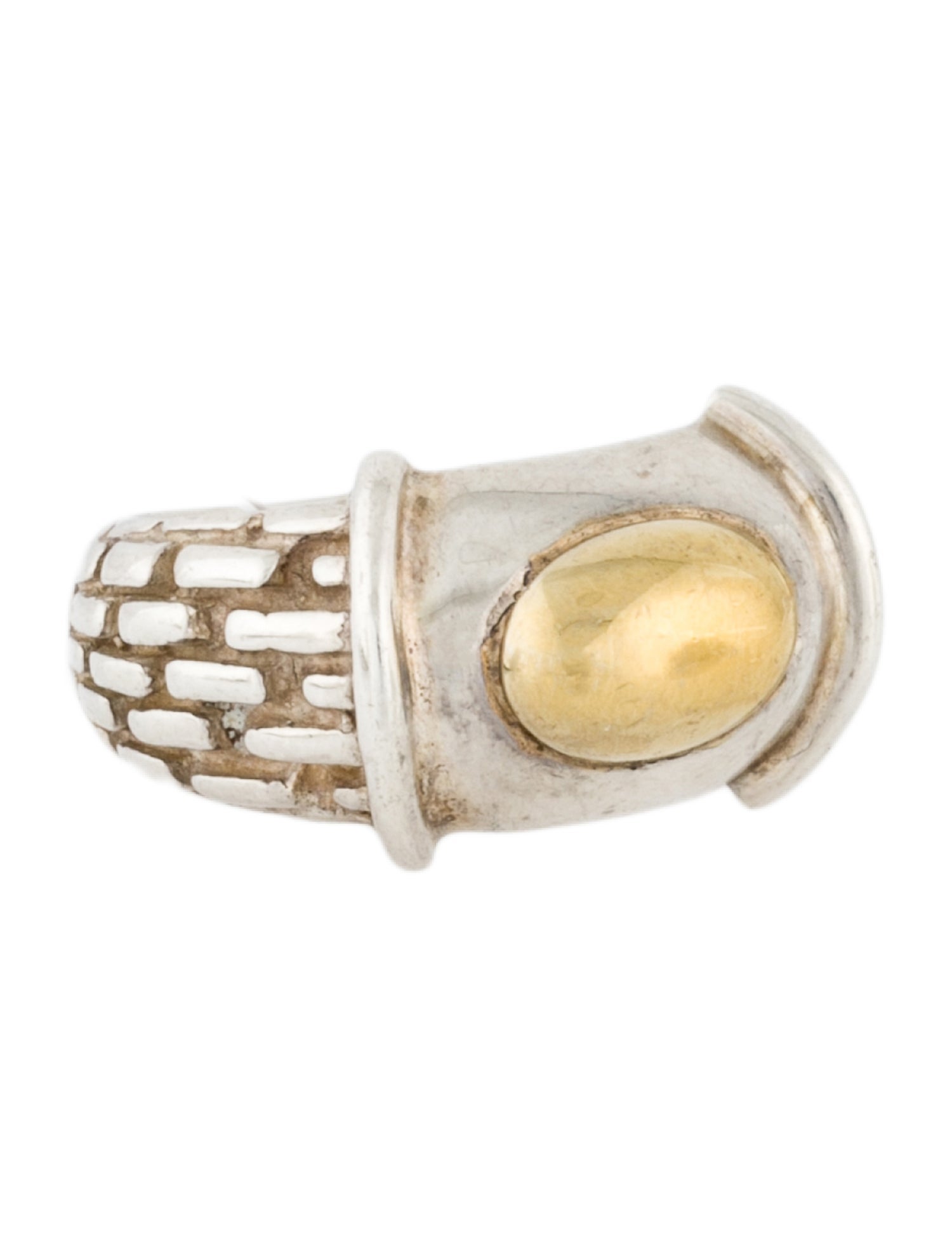 Tane Mexico 1942 Two-Tone Band Ring