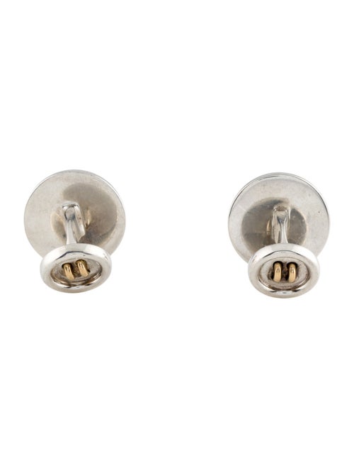 Tane Mexico 1942 Two-Tone Button Cuffinks