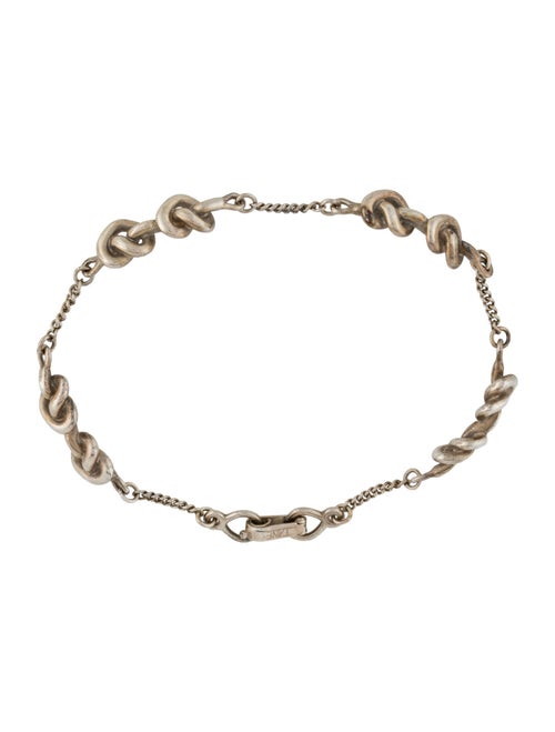 Tane Mexico 1942 Knotted Heart Link Bracelet