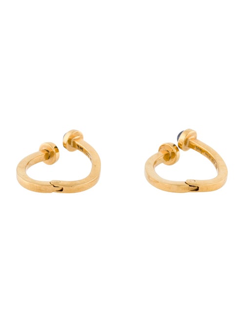 Tane Mexico 1942 18K Sapphire Hinged Cufflinks