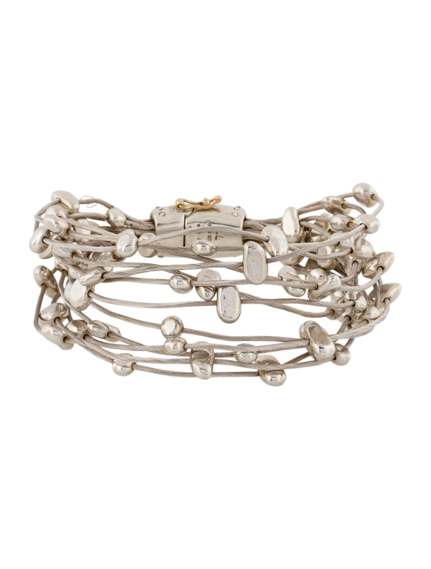 Tane Mexico 1942 Cable Nugget Multi-Strand Bracelet