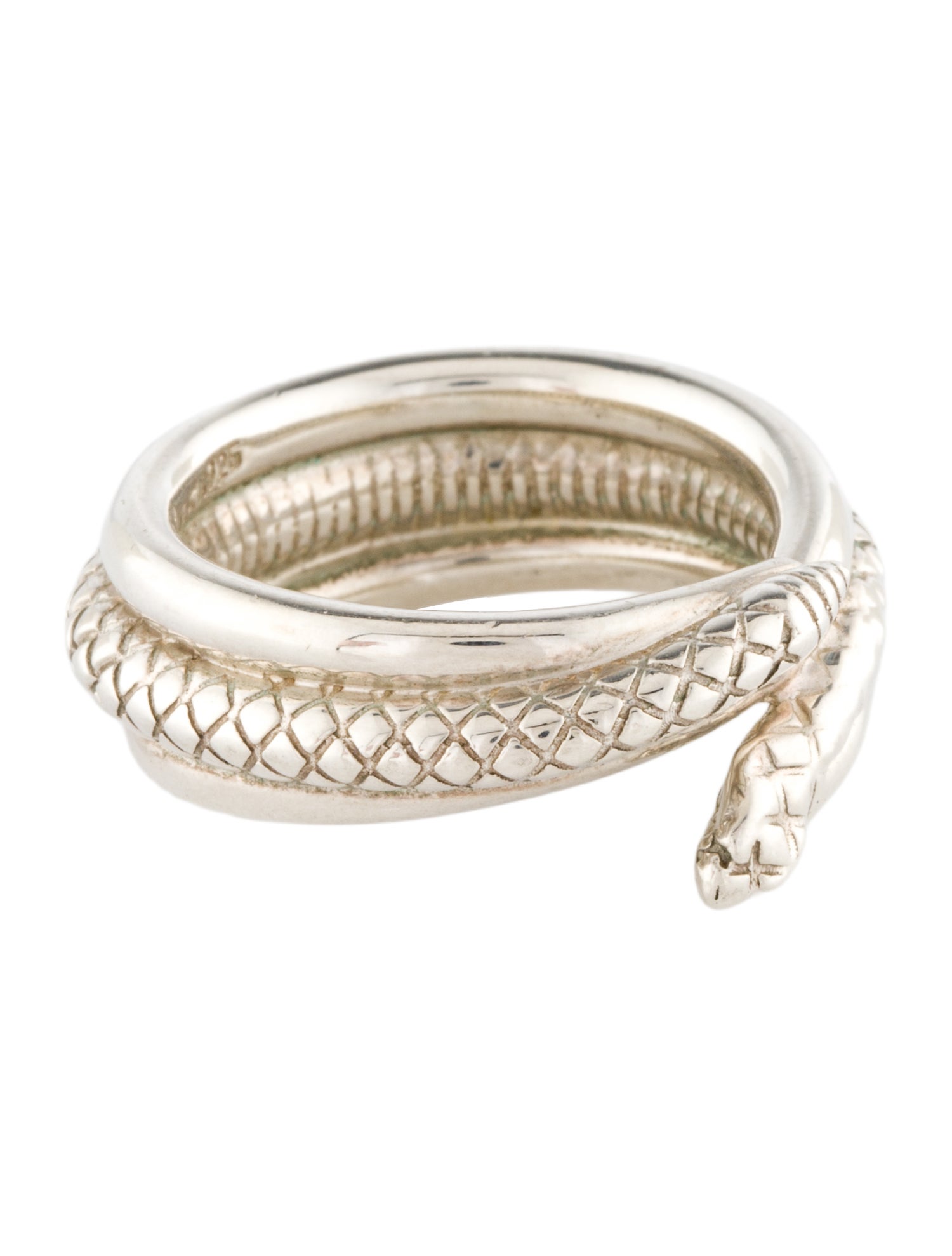 Tane Mexico 1942 Animales Snake Band Ring