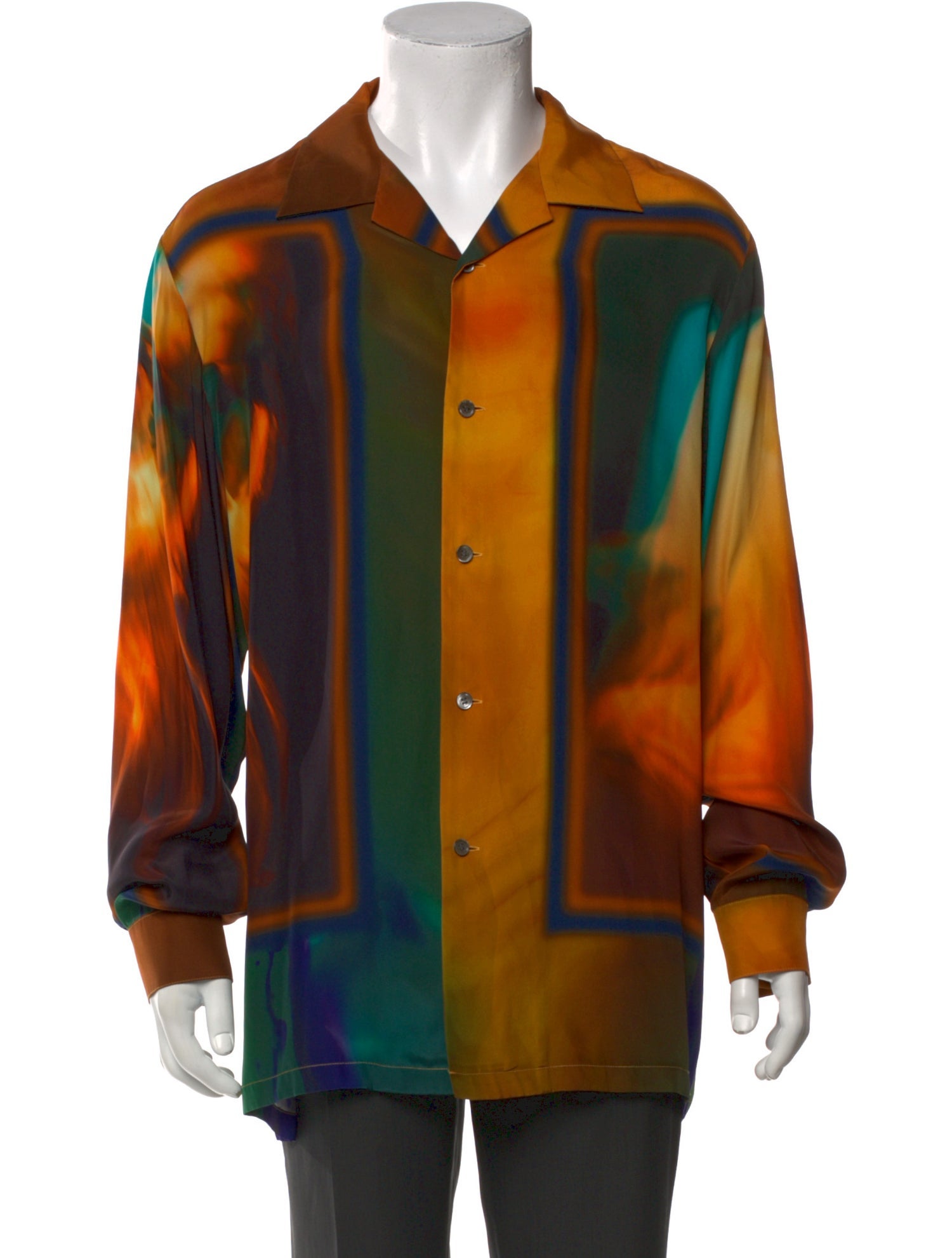 Taakk Silk Printed Shirt