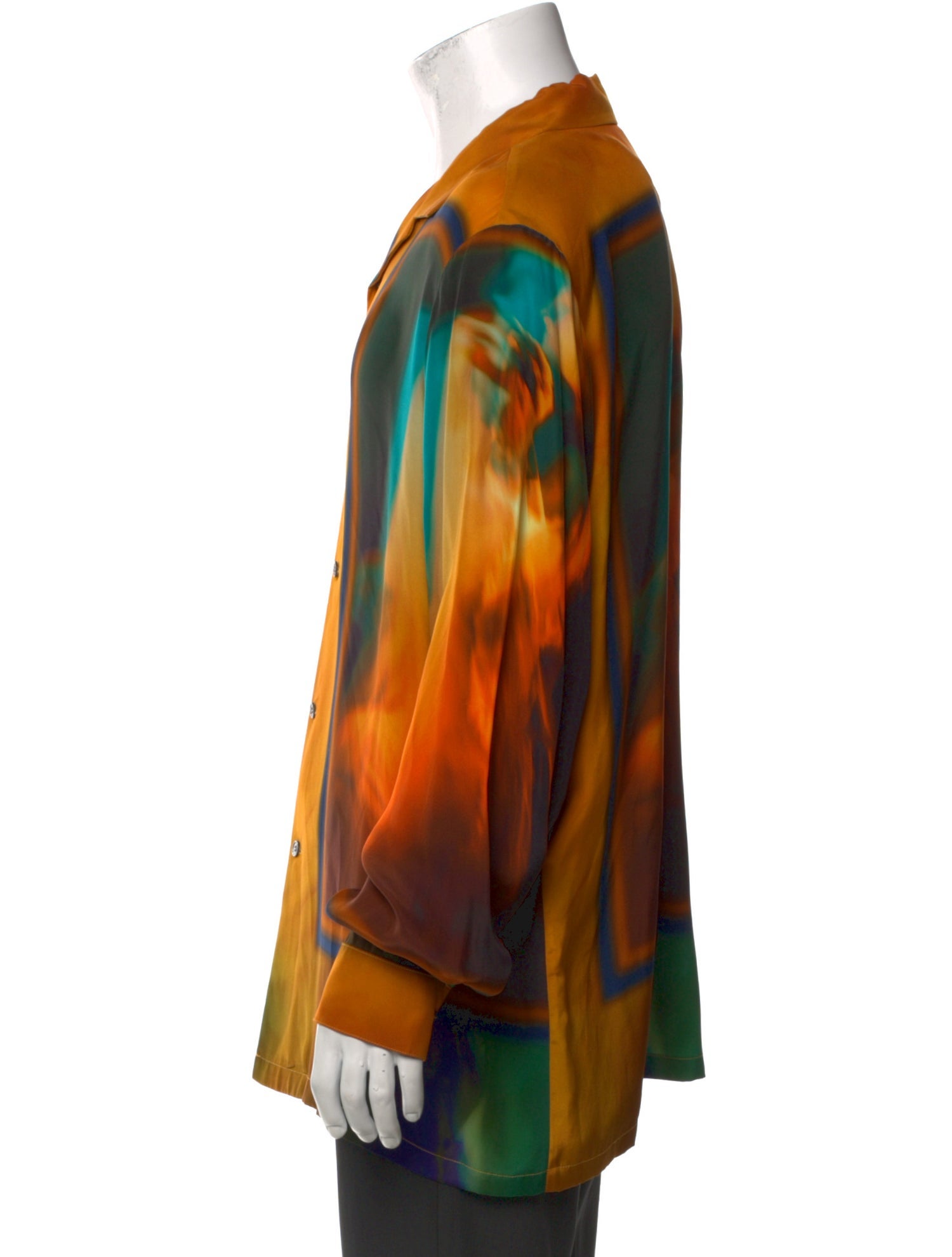 Taakk Silk Printed Shirt