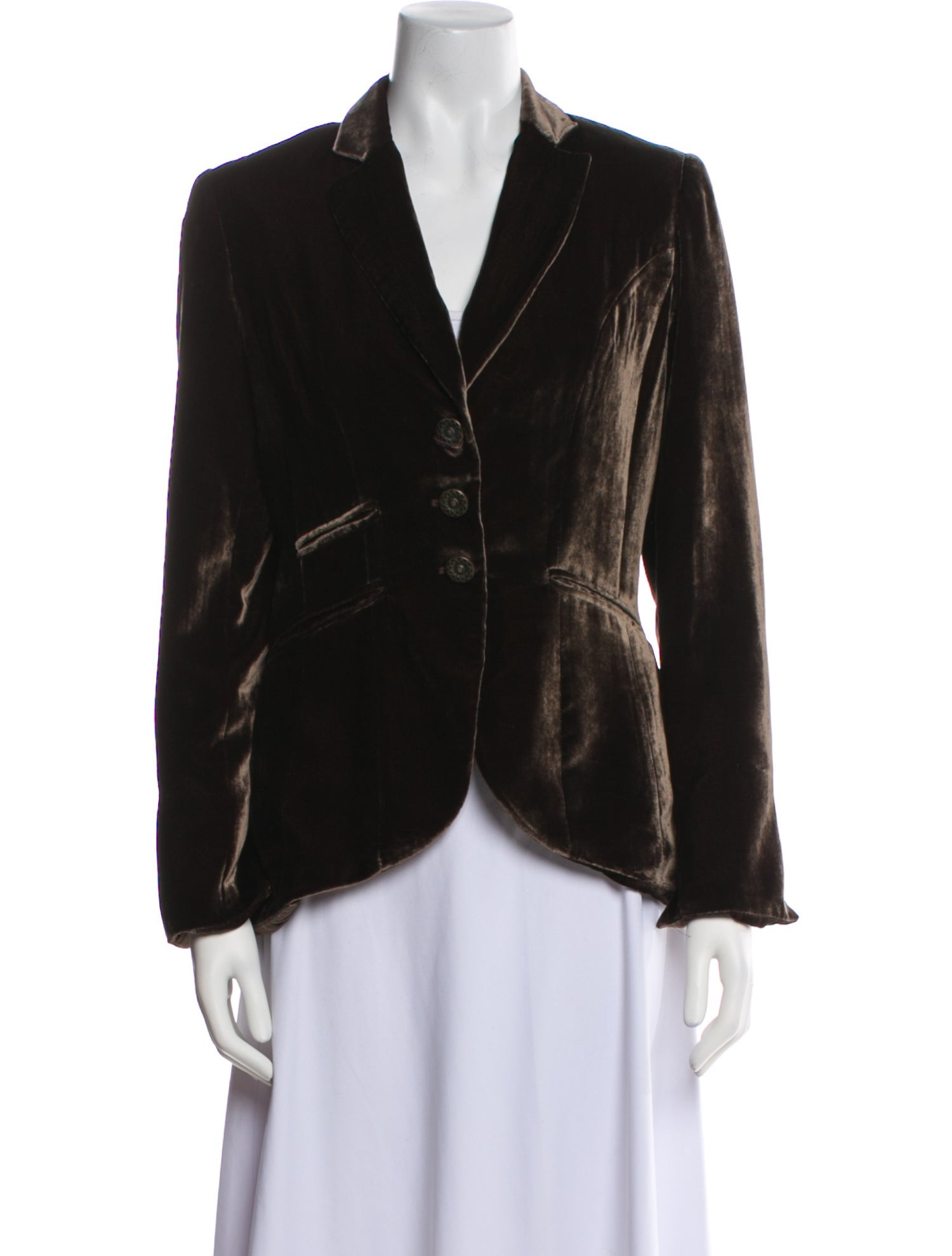T.ba Velvet Blazer