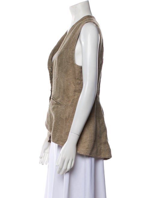 T.ba Linen Vest