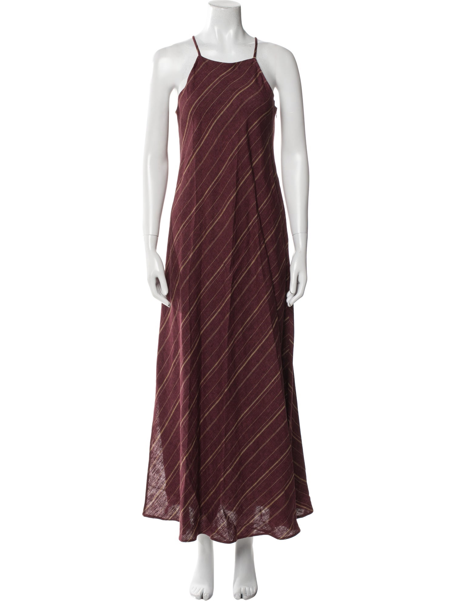 T.ba Striped Long Dress