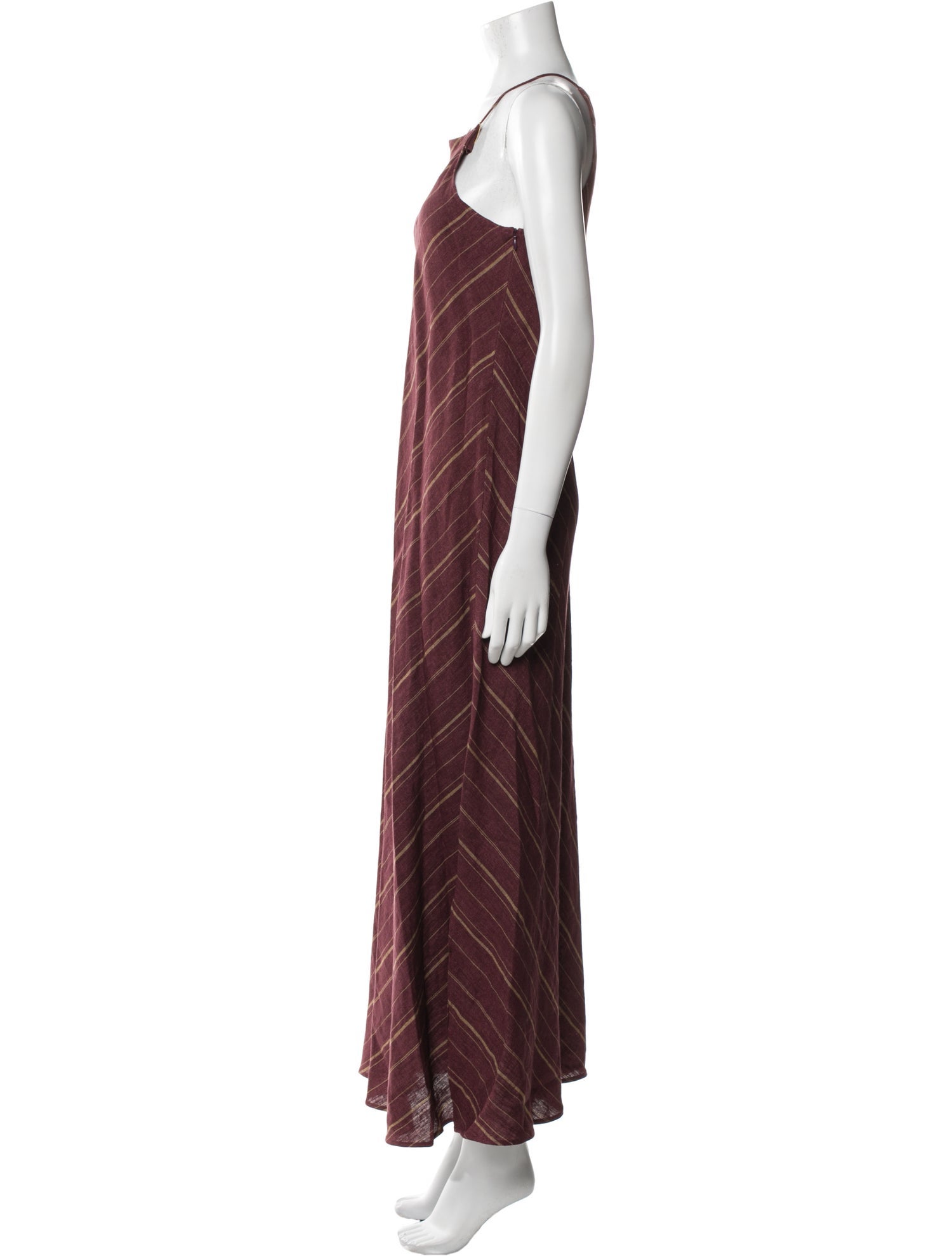 T.ba Striped Long Dress