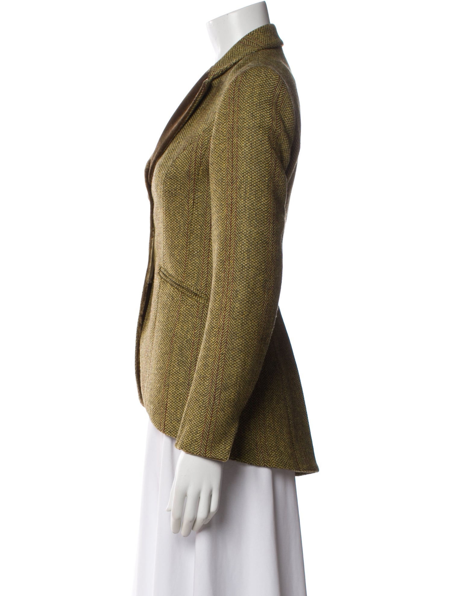 T.ba Wool Printed Blazer