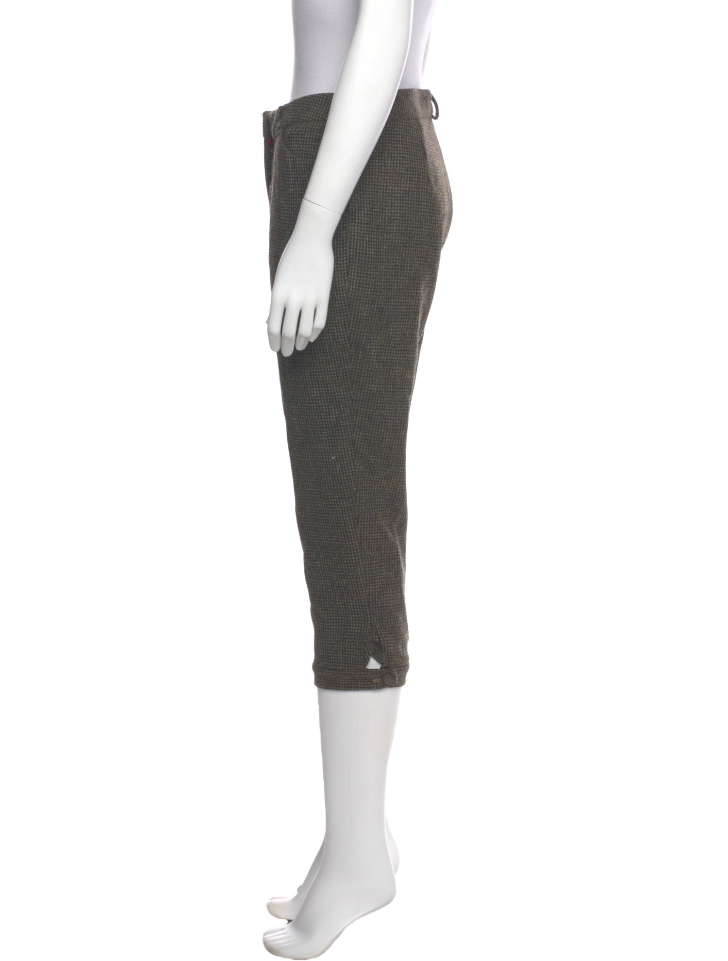 T.ba Wool Straight Leg Pants