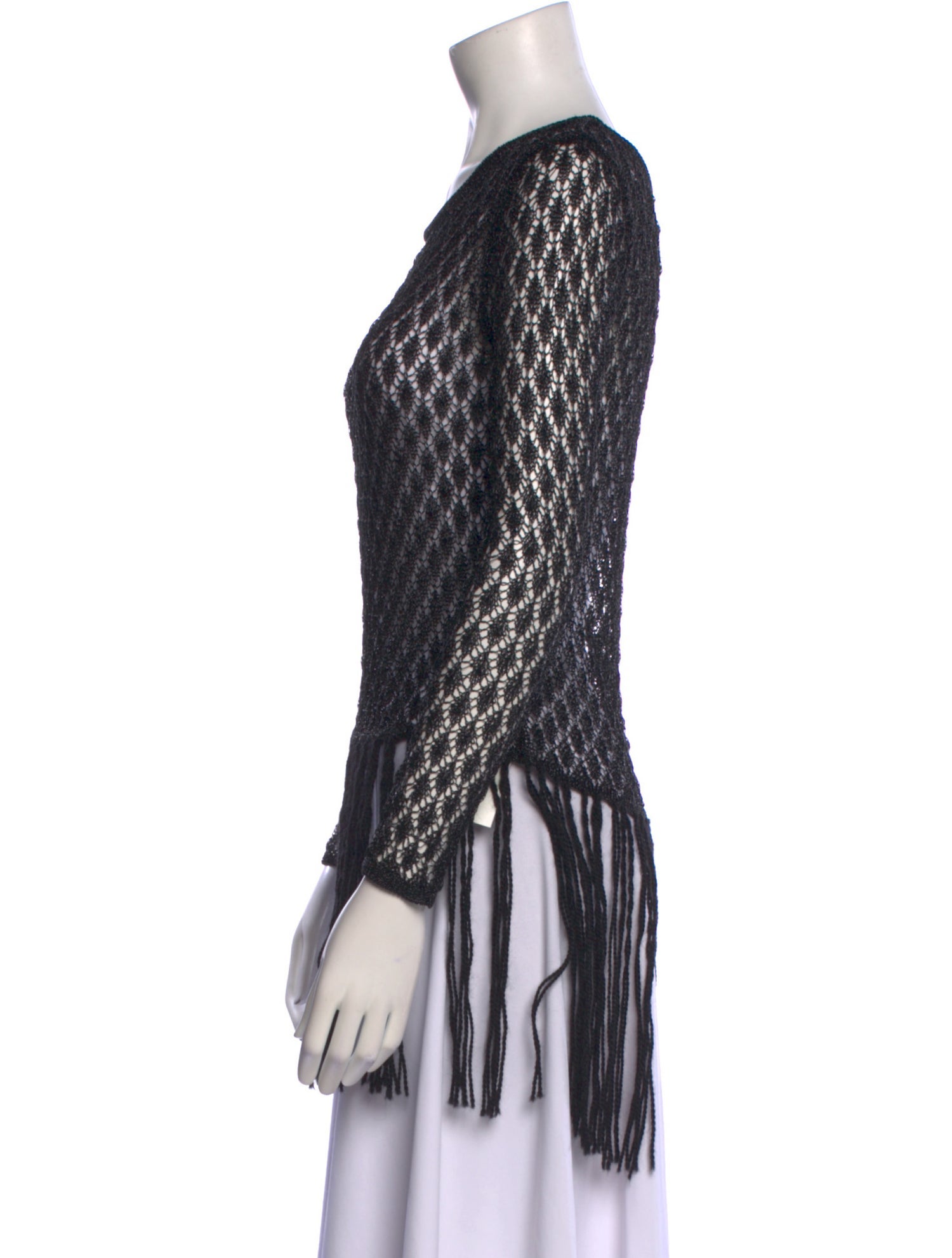 Tabula Rasa Printed Bateau Neckline Tunic