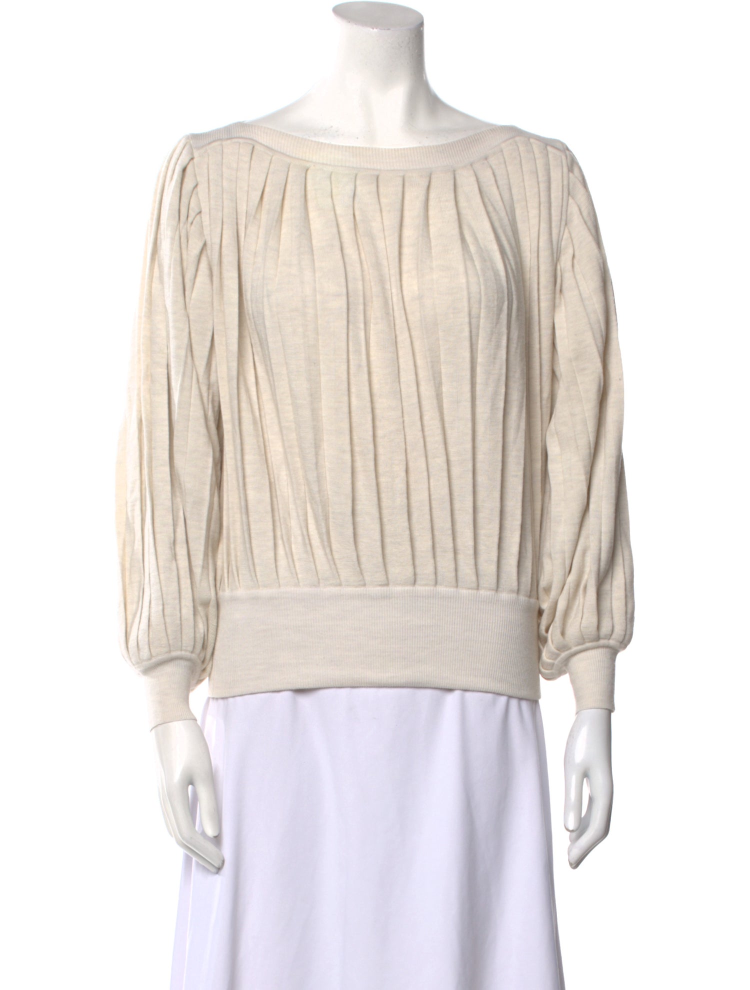 Tabula Rasa Merino Wool Bateau Neckline Sweater