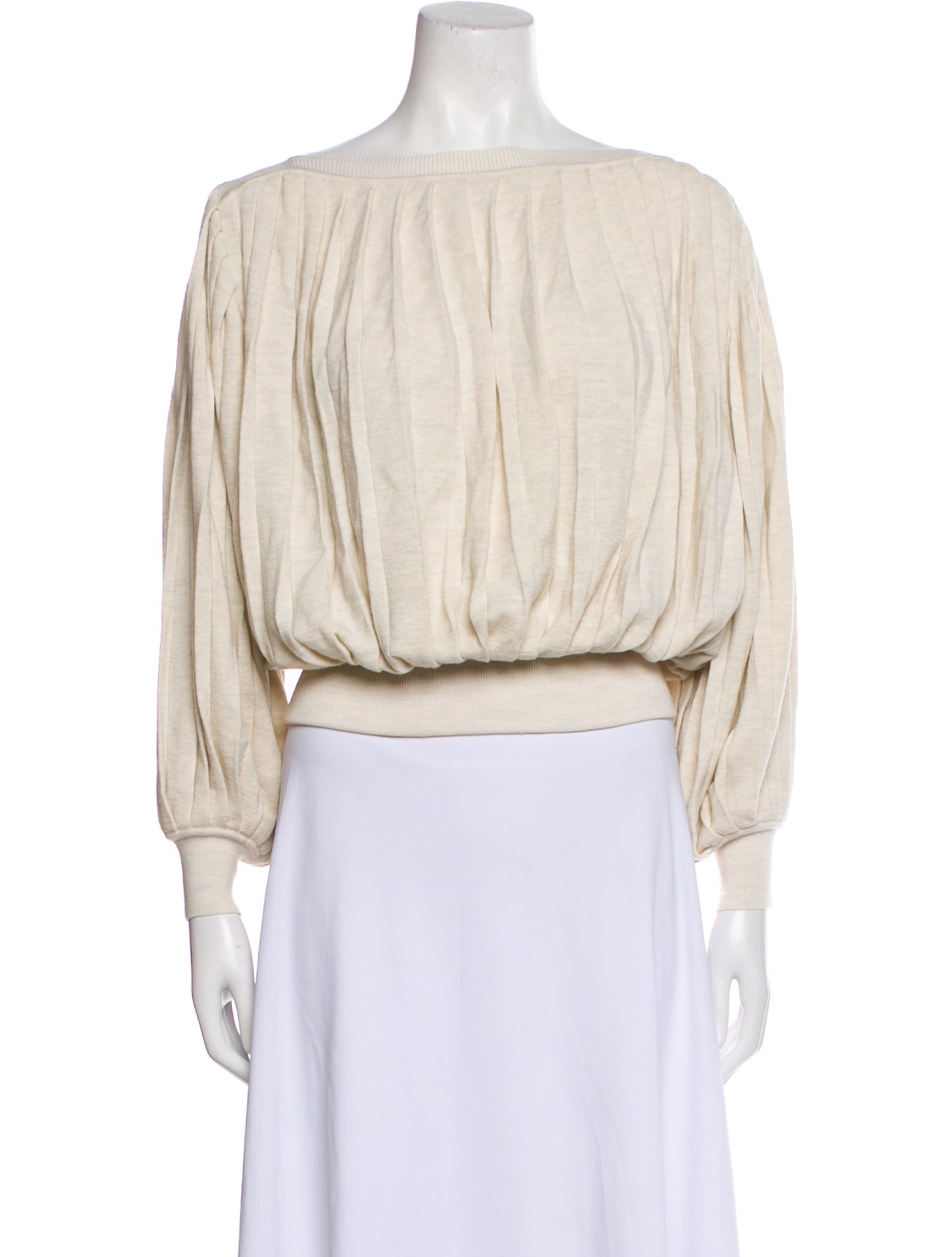 Tabula Rasa Merino Wool Bateau Neckline Sweater