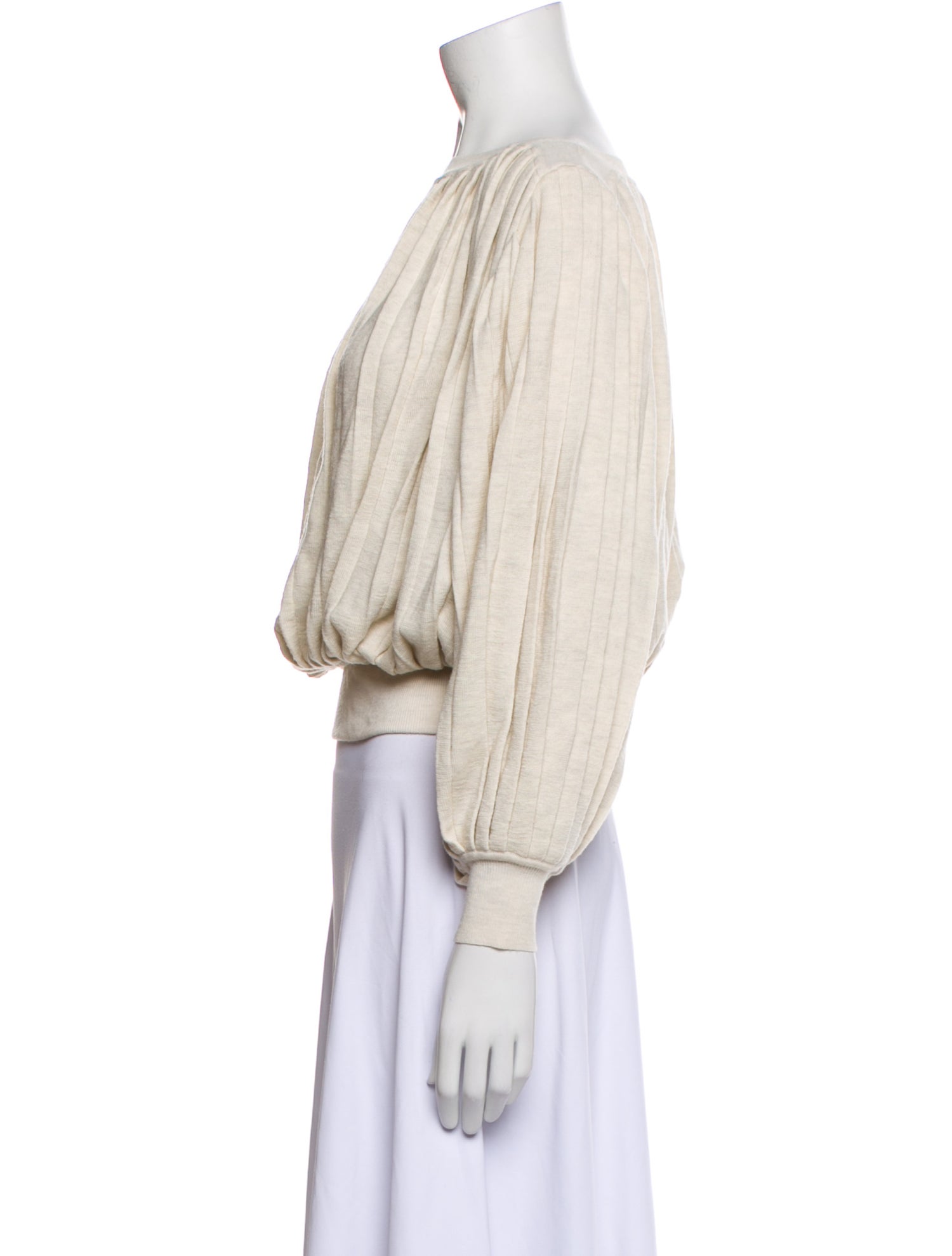 Tabula Rasa Merino Wool Bateau Neckline Sweater