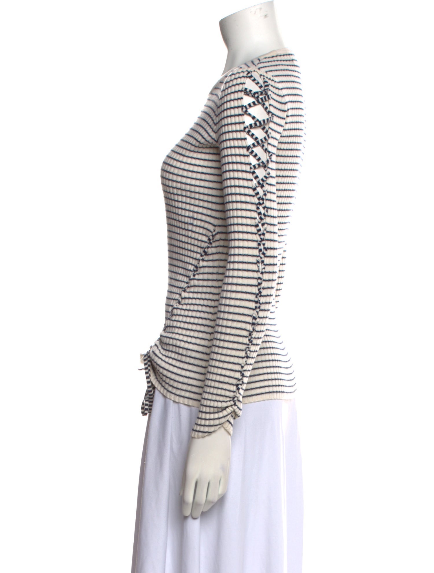 Tabula Rasa Wool Striped Top