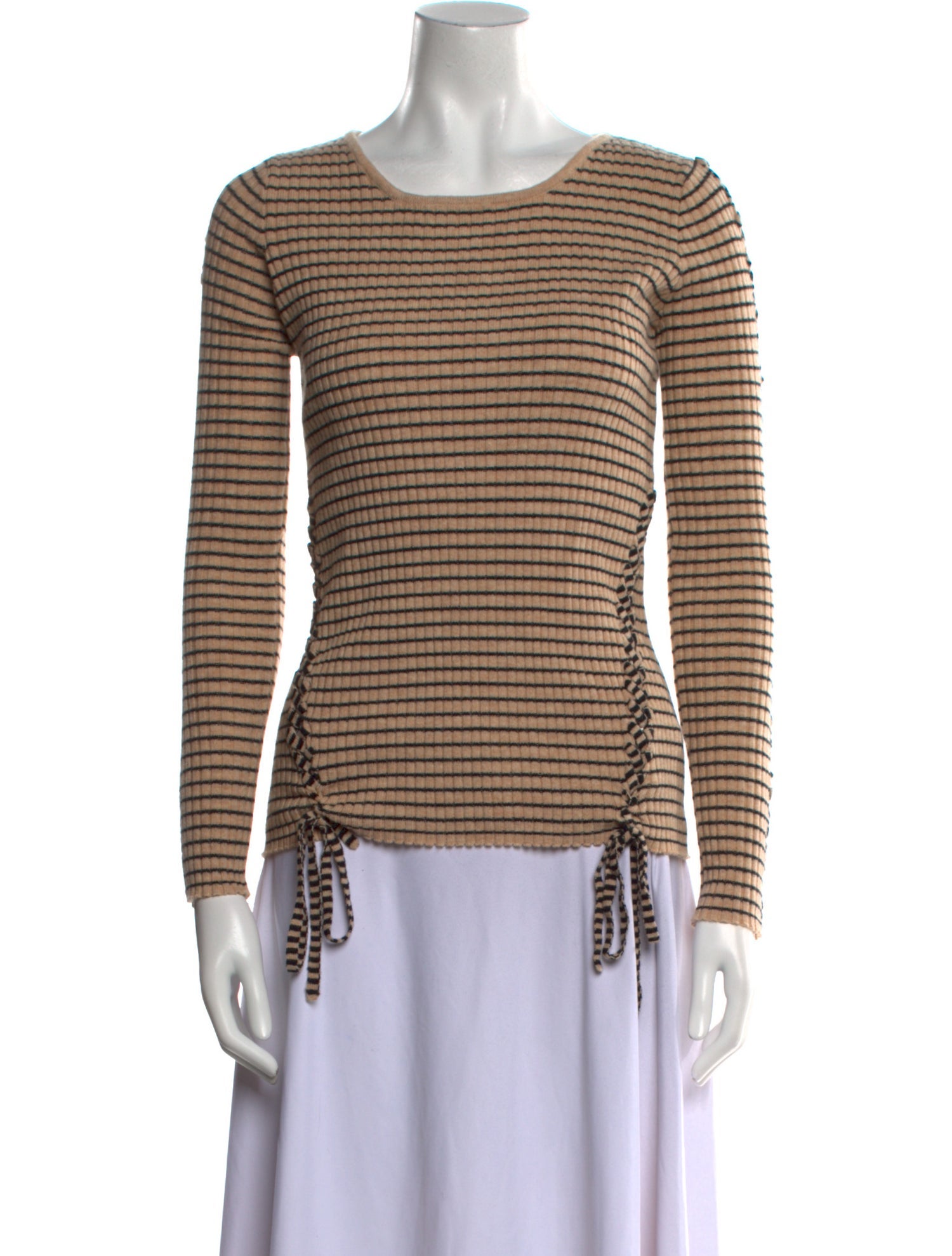 Tabula Rasa Merino Wool Striped Sweater