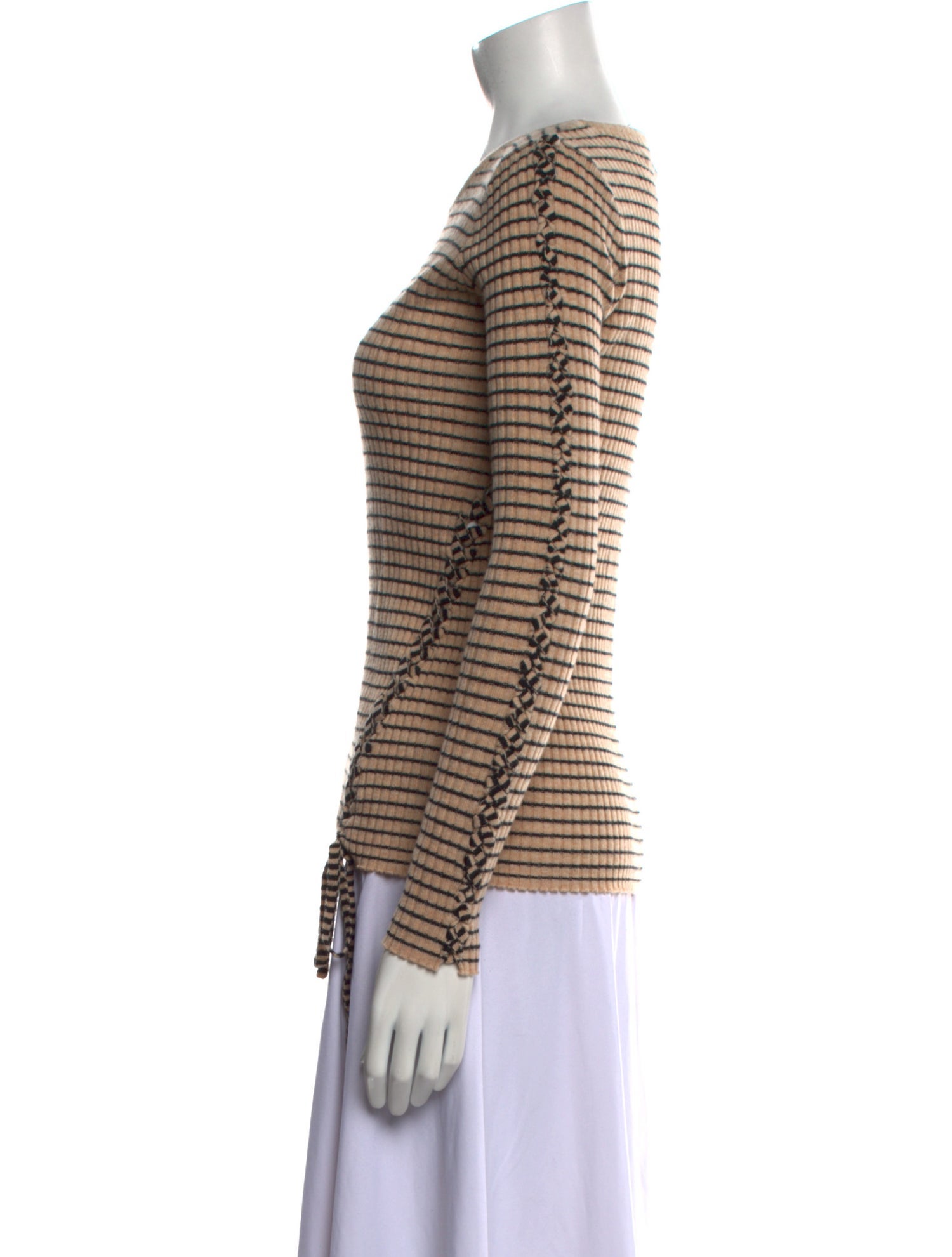 Tabula Rasa Merino Wool Striped Sweater