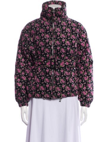 Tach Clothing Jackets Floral Print Bomber Jacket XS