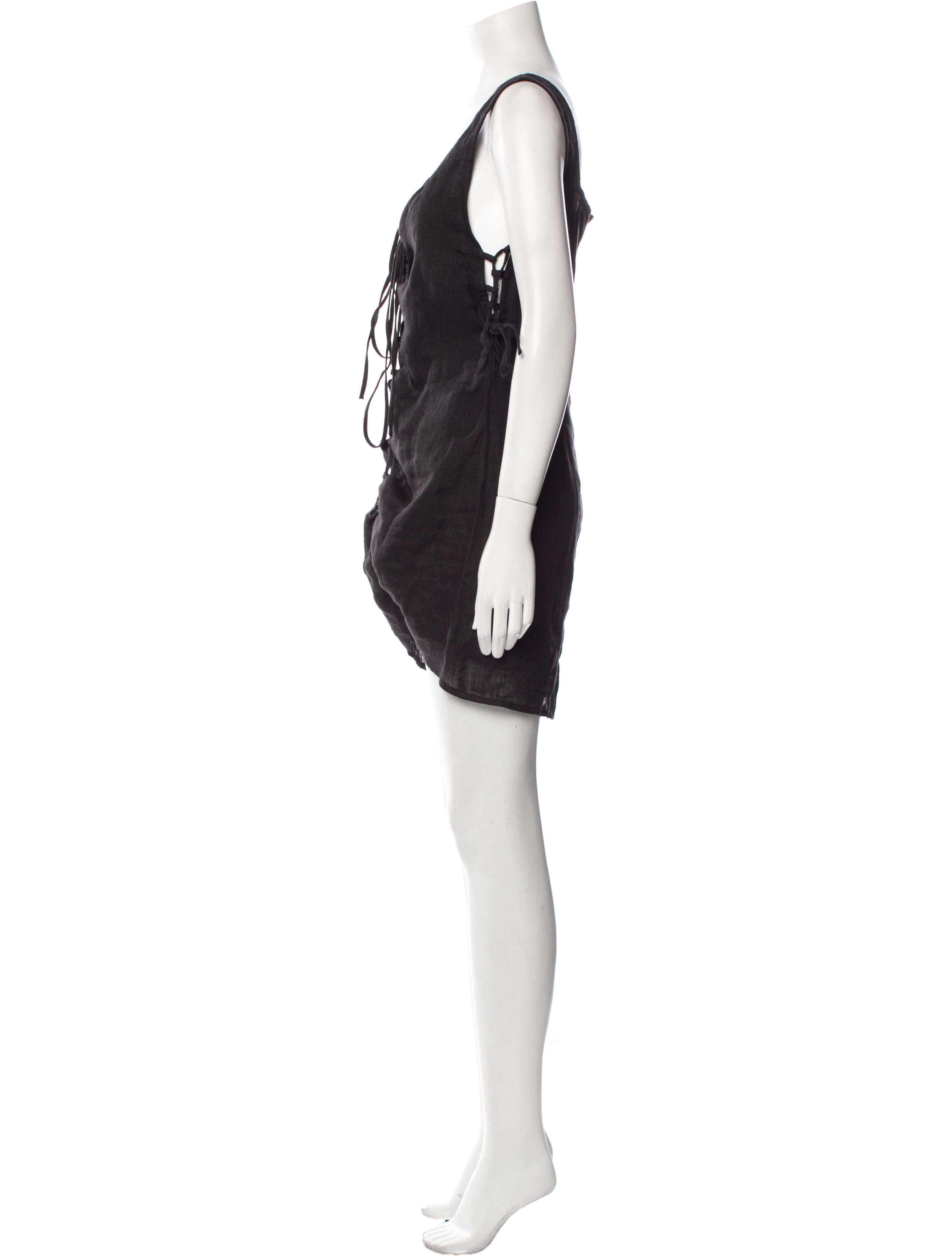 Tach Clothing Square Neckline Mini Dress