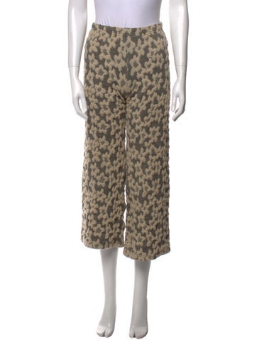 Tach Clothing Pants Printed Wide Leg S