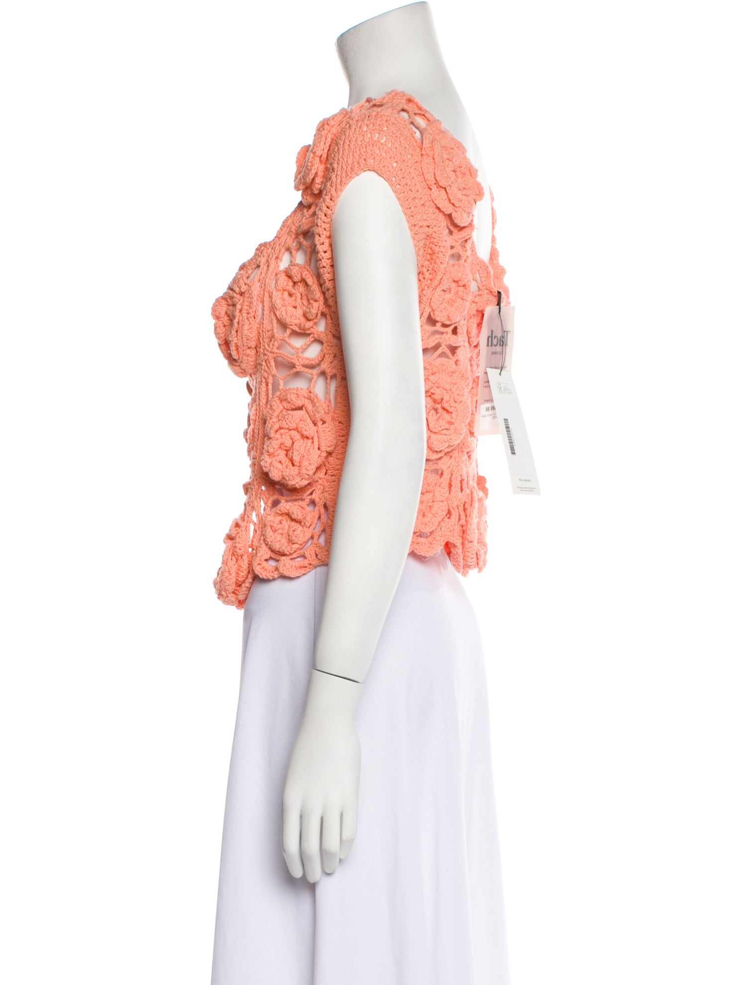 Tach Clothing Plunge Neckline Short Sleeve Crop Top