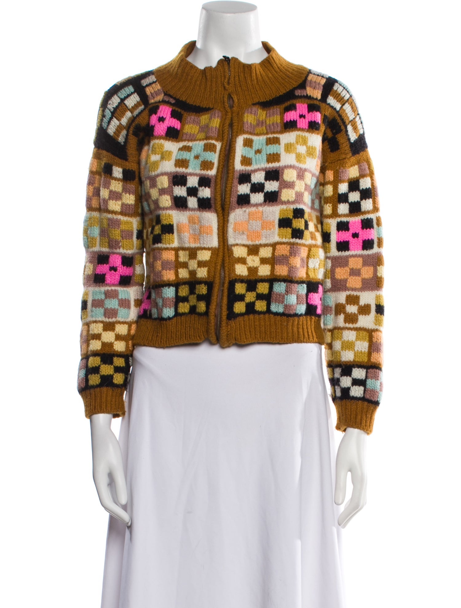 Tach Clothing Merino Wool Printed Evening Jacket