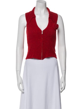 Tach Clothing V-Neck Sleeveless Crop Top