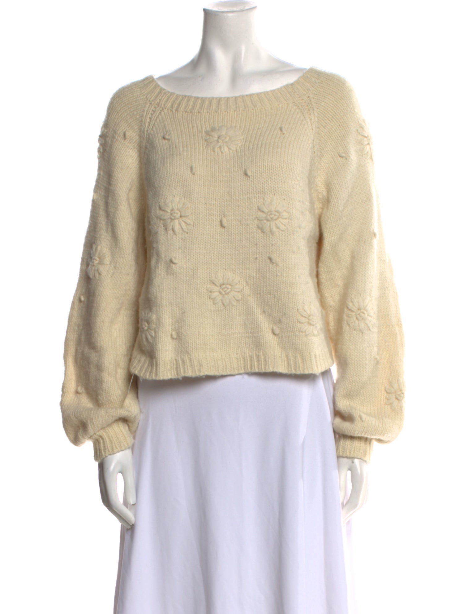 Tach Clothing Wool Scoop Neck Sweater