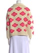 Tach Clothing Merino Wool Floral Print Sweater