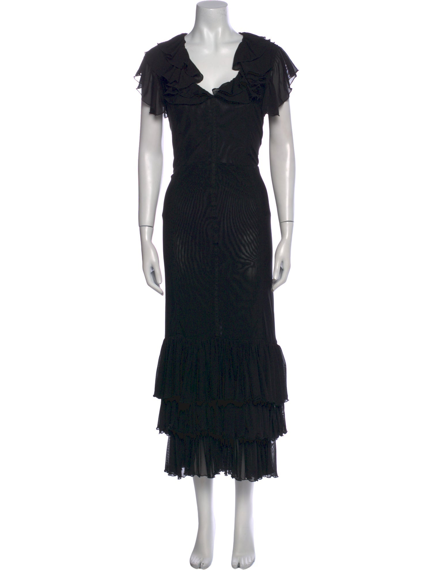 Tach Clothing V-Neck Long Dress