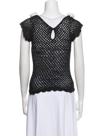 Tach Clothing Patterned V-Neck Top