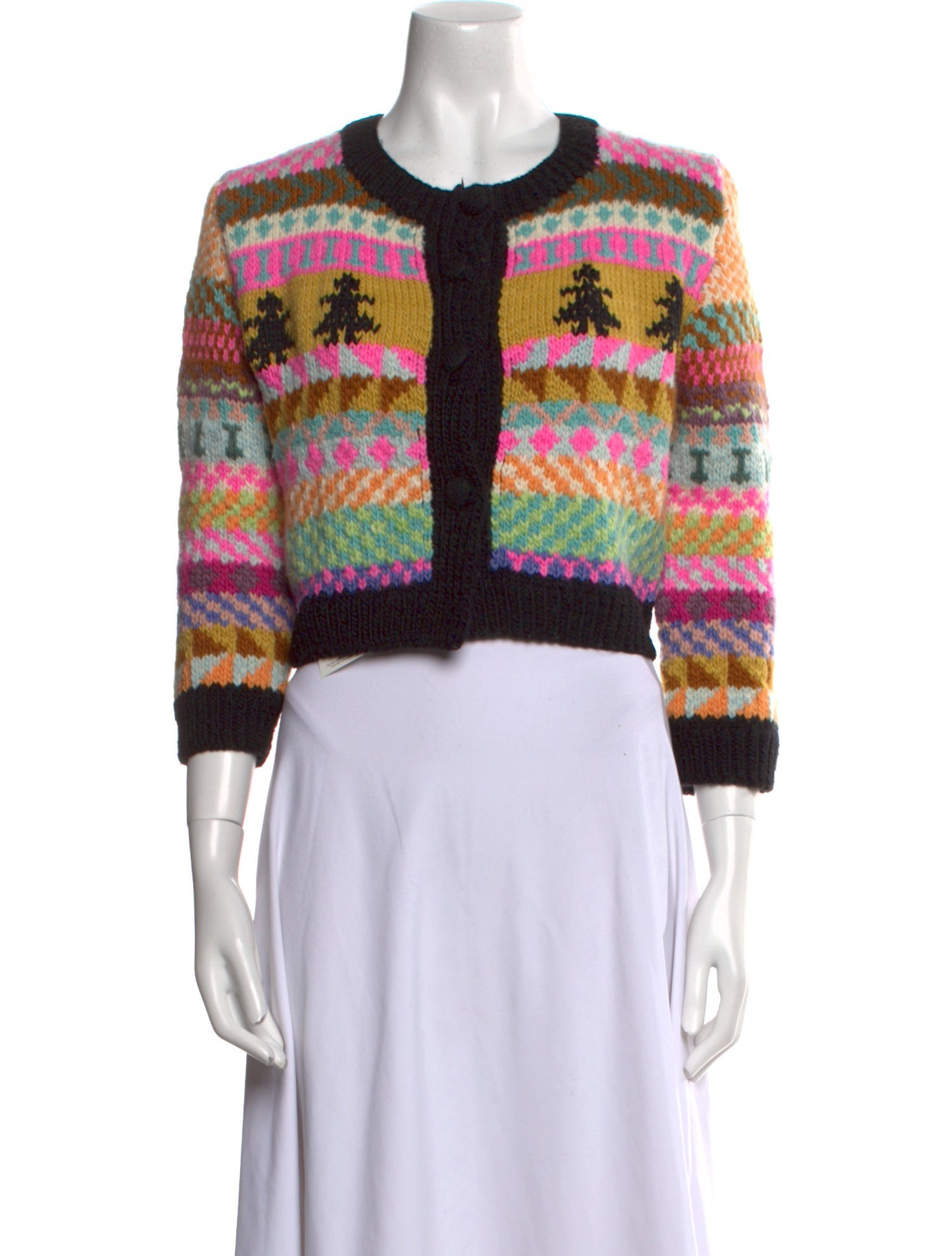 Tach Clothing Merino Wool Printed Sweater