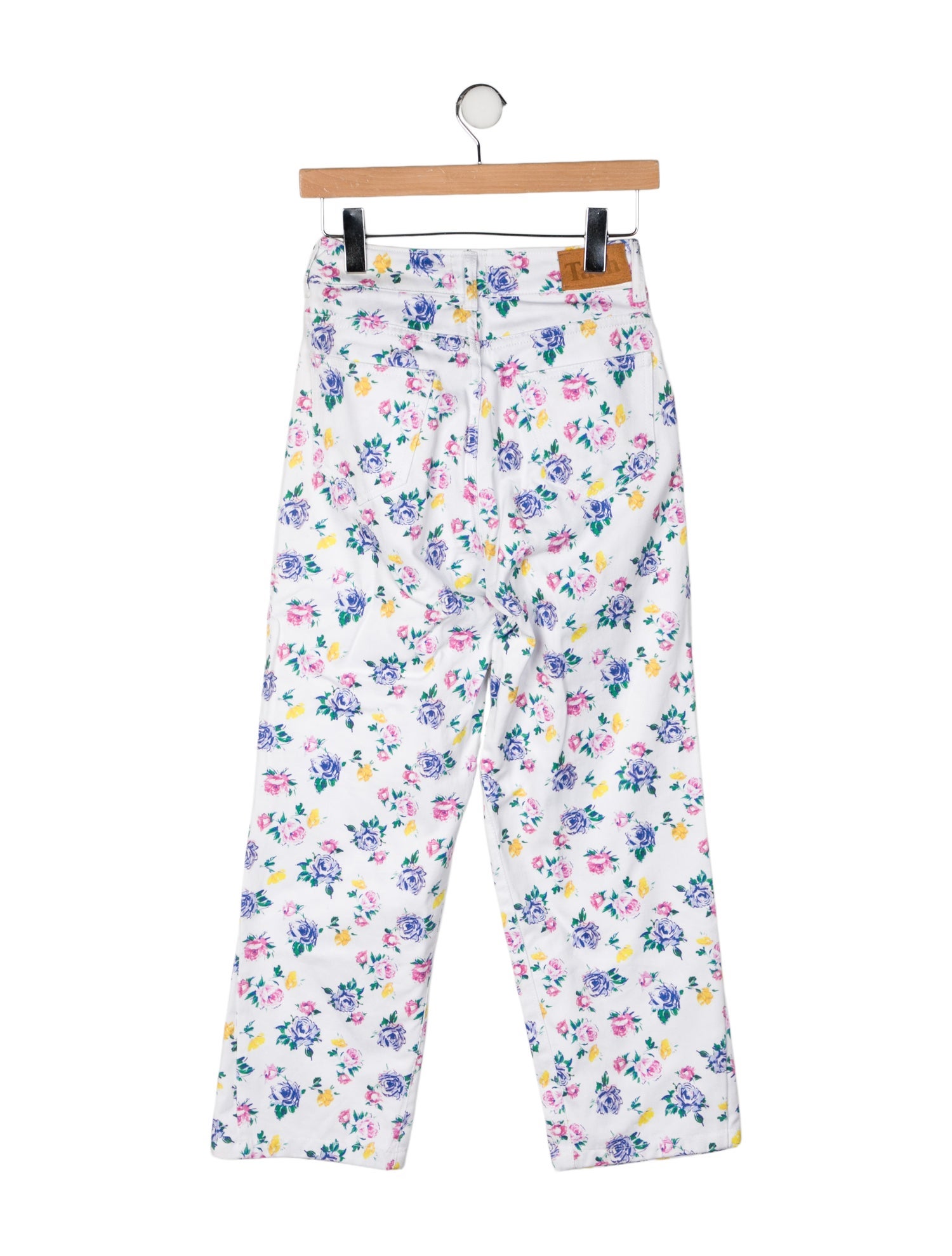 Tach Clothing Floral Print Wide Leg Pants