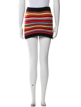 Tach Clothing Striped Mini Skirt