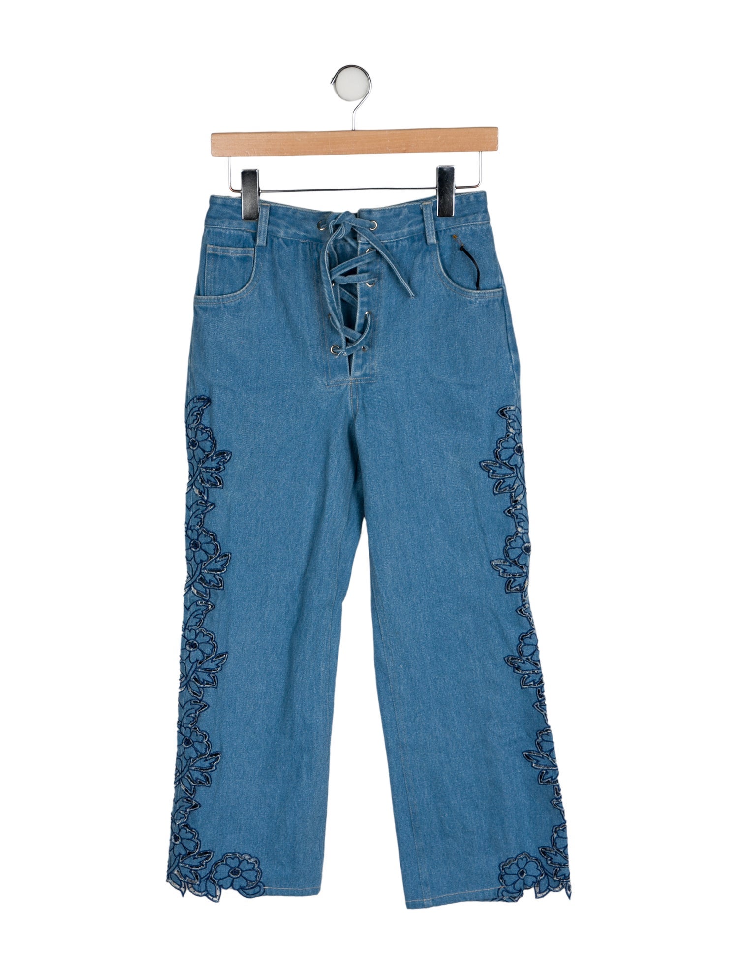 Tach Clothing High-Rise Wide Leg Jeans