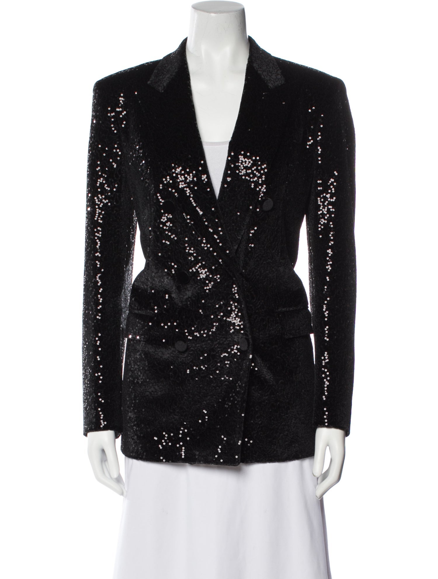 Tagliatore Virgin Wool Printed Evening Jacket