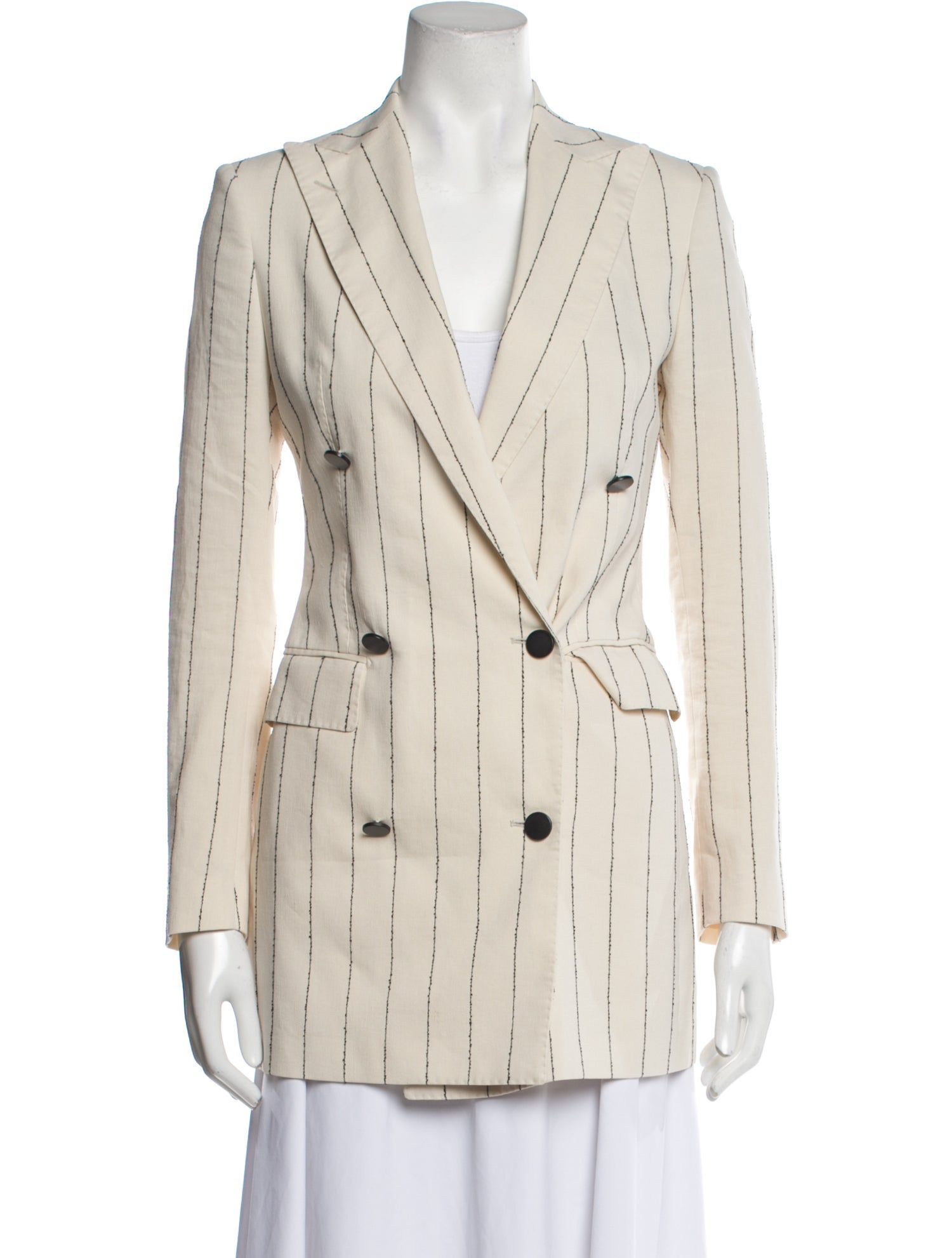 Tagliatore Striped Blazer w/ Tags