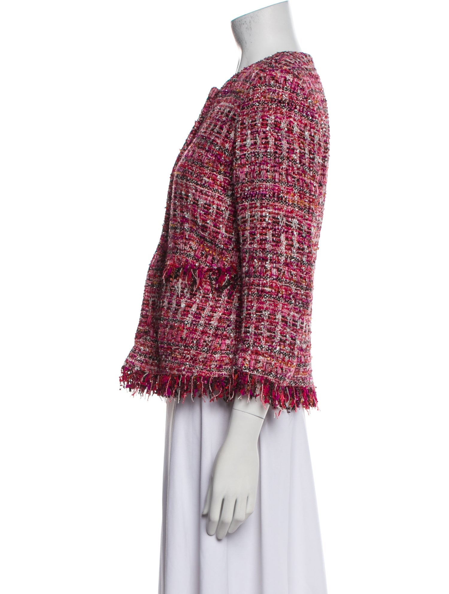 Tagliatore Tweed Pattern Evening Jacket