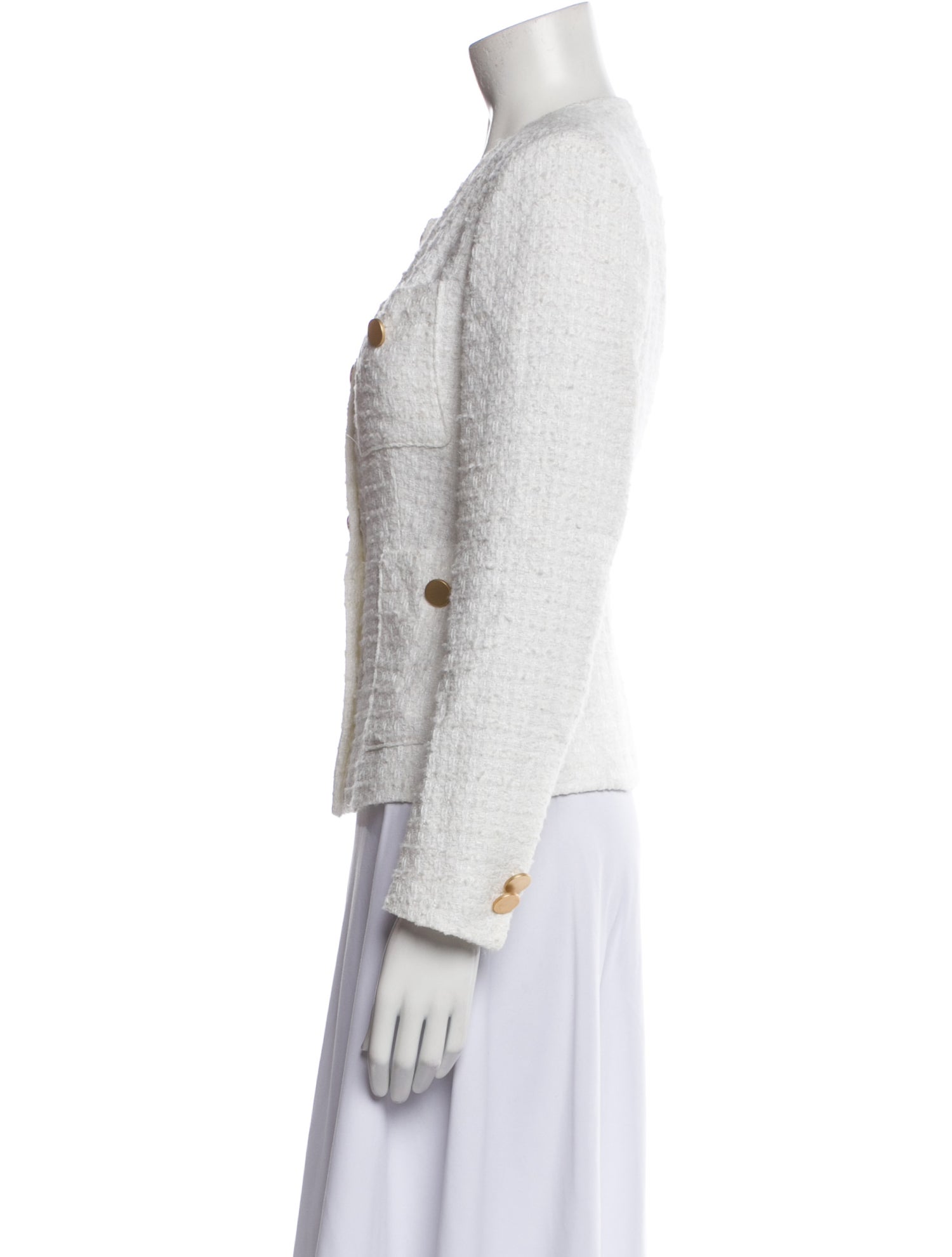 Tagliatore Linen Tweed Pattern Evening Jacket