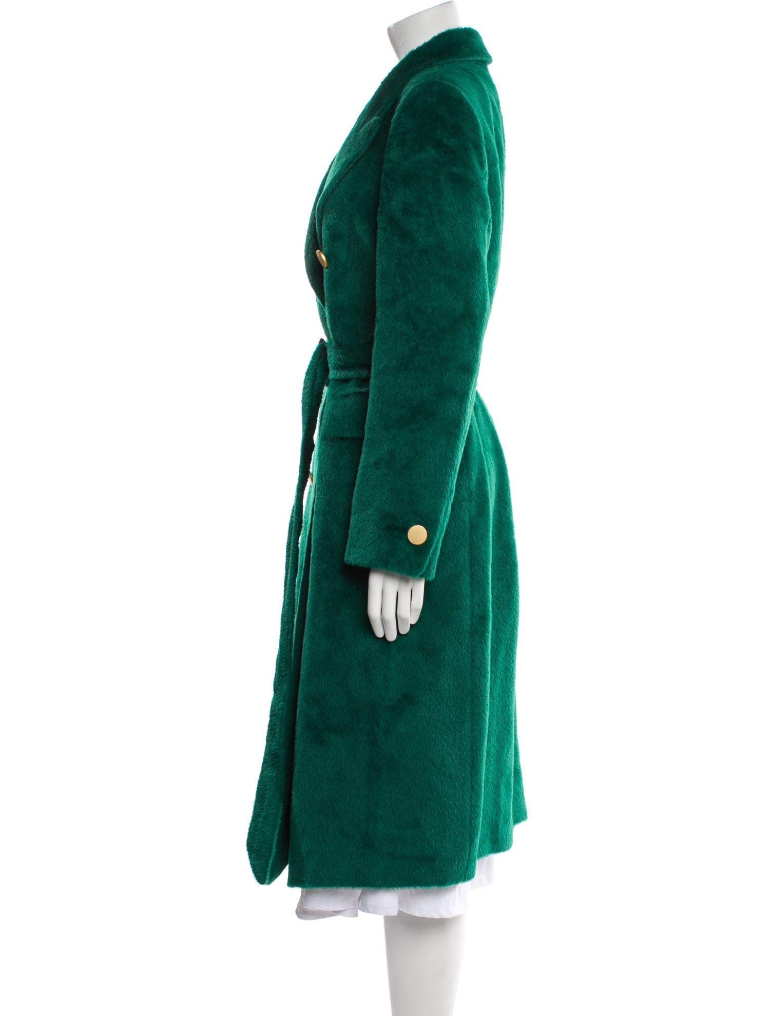 Tagliatore Alpaca Faux Fur Coat w/ Tags