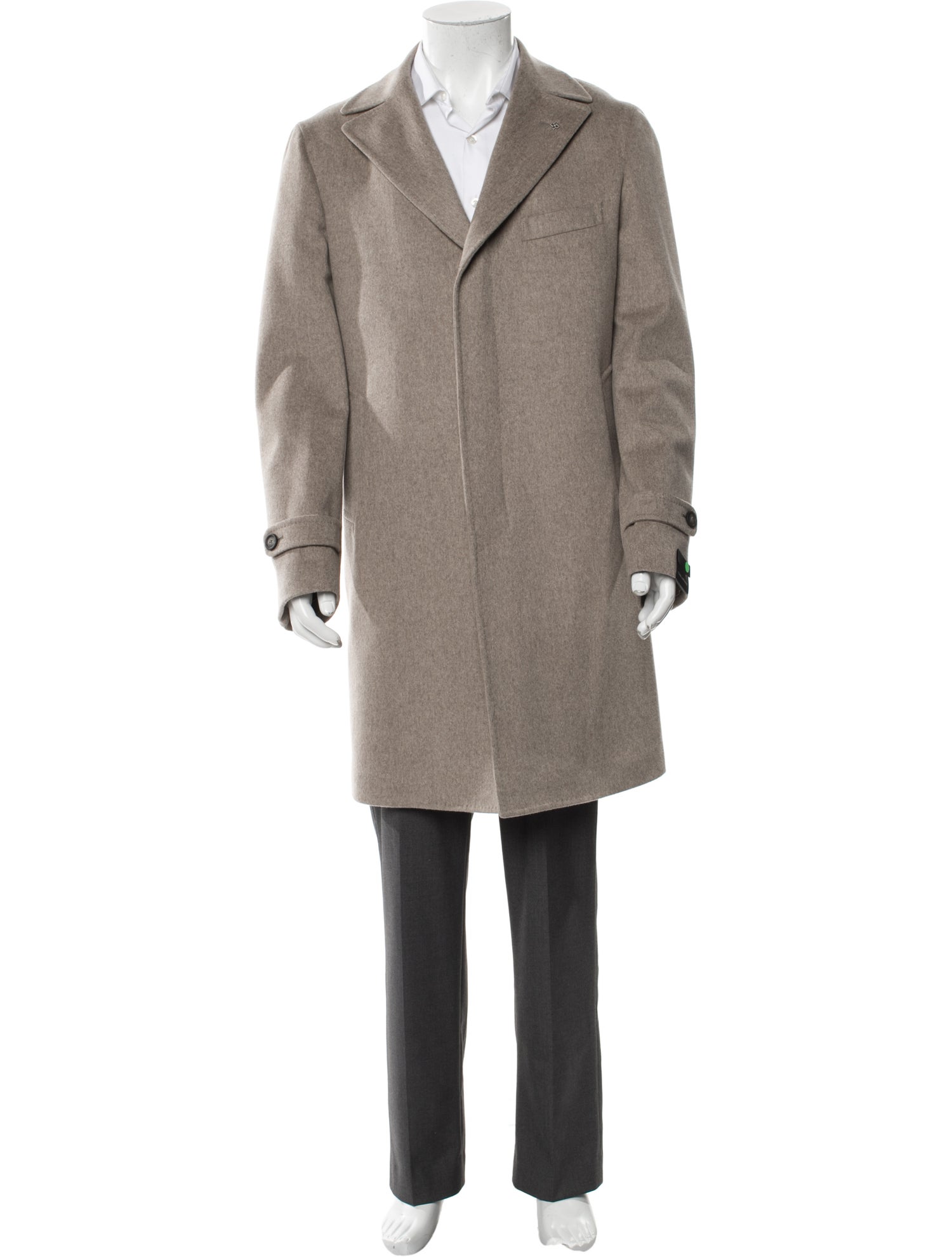Tagliatore Virgin Wool Overcoat