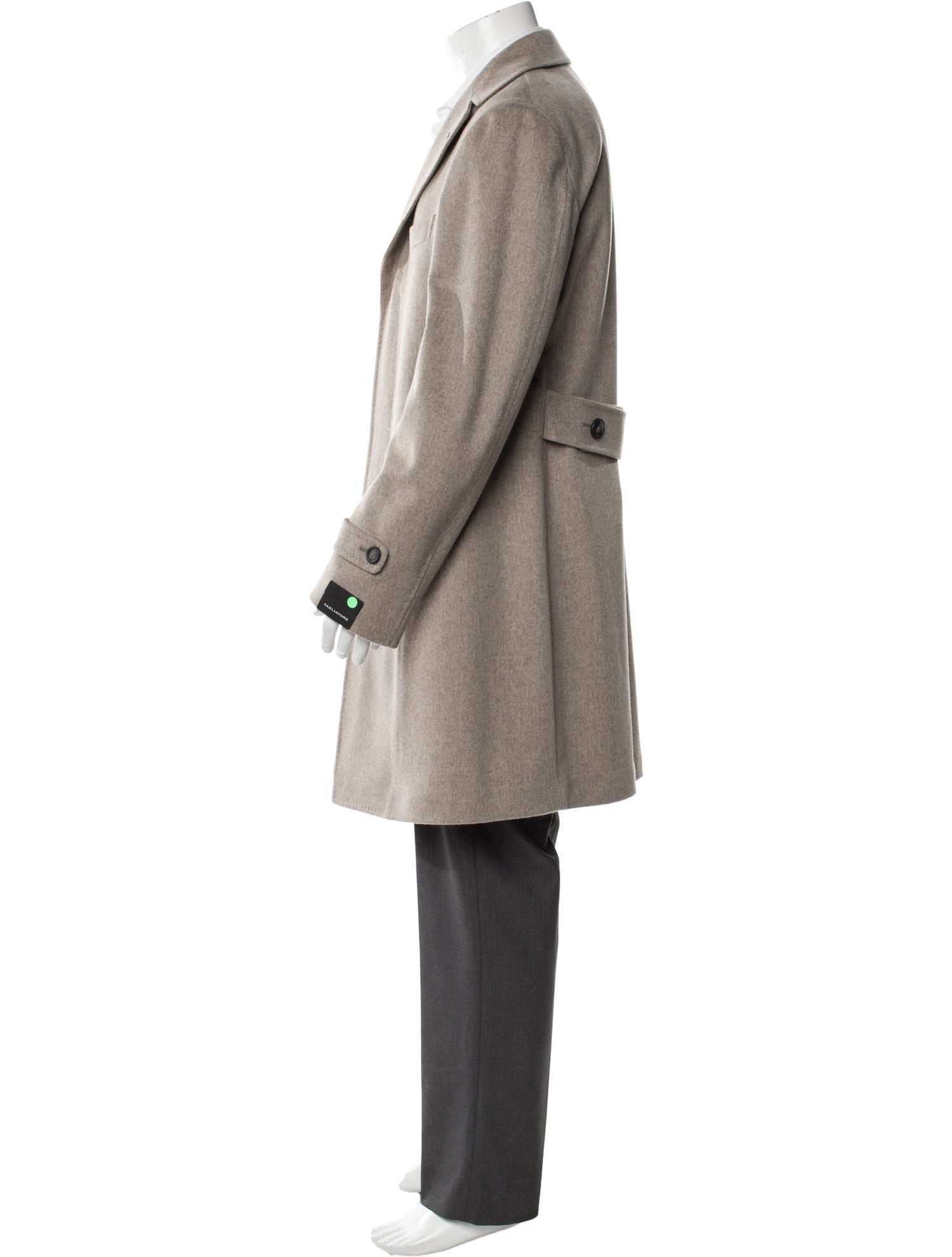 Tagliatore Virgin Wool Overcoat