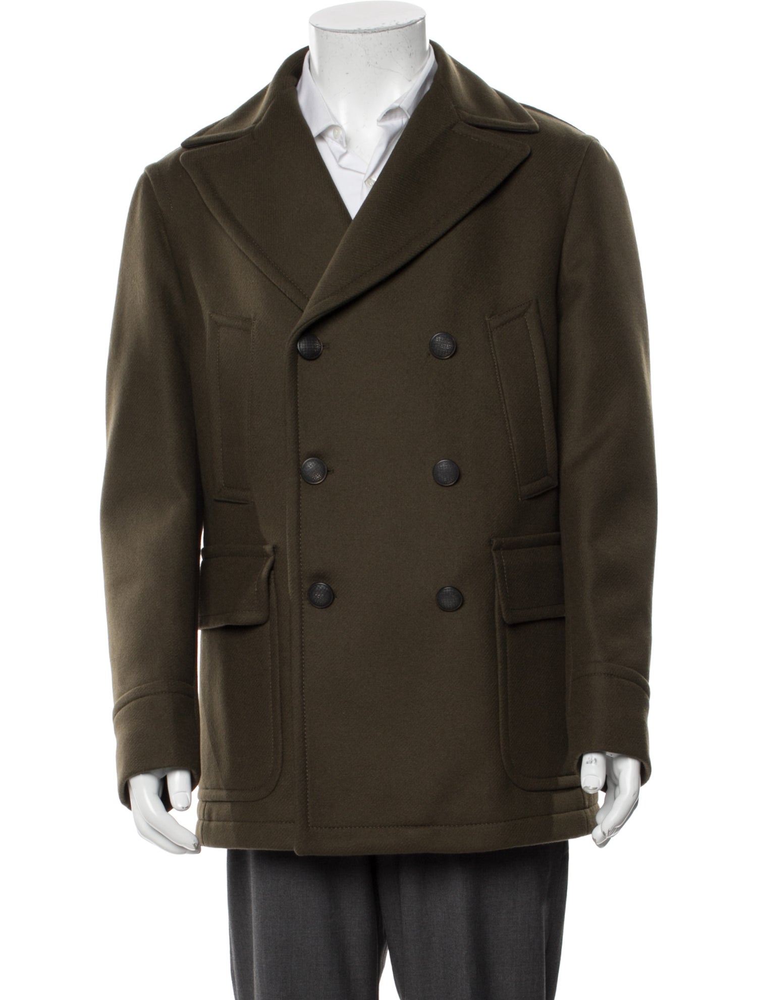 Tagliatore Wool Peacoat