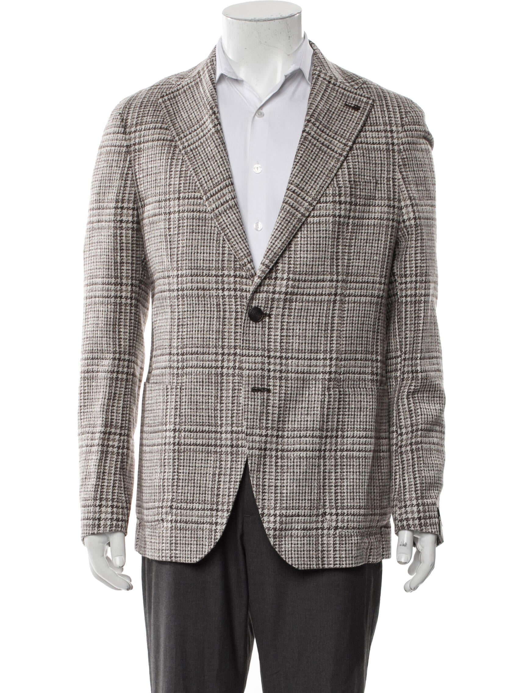 Tagliatore Houndstooth Print Blazer w/ Tags