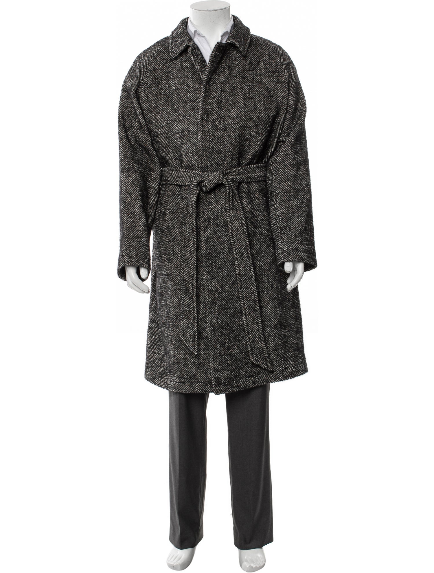 Tagliatore Tweed Pattern Parka