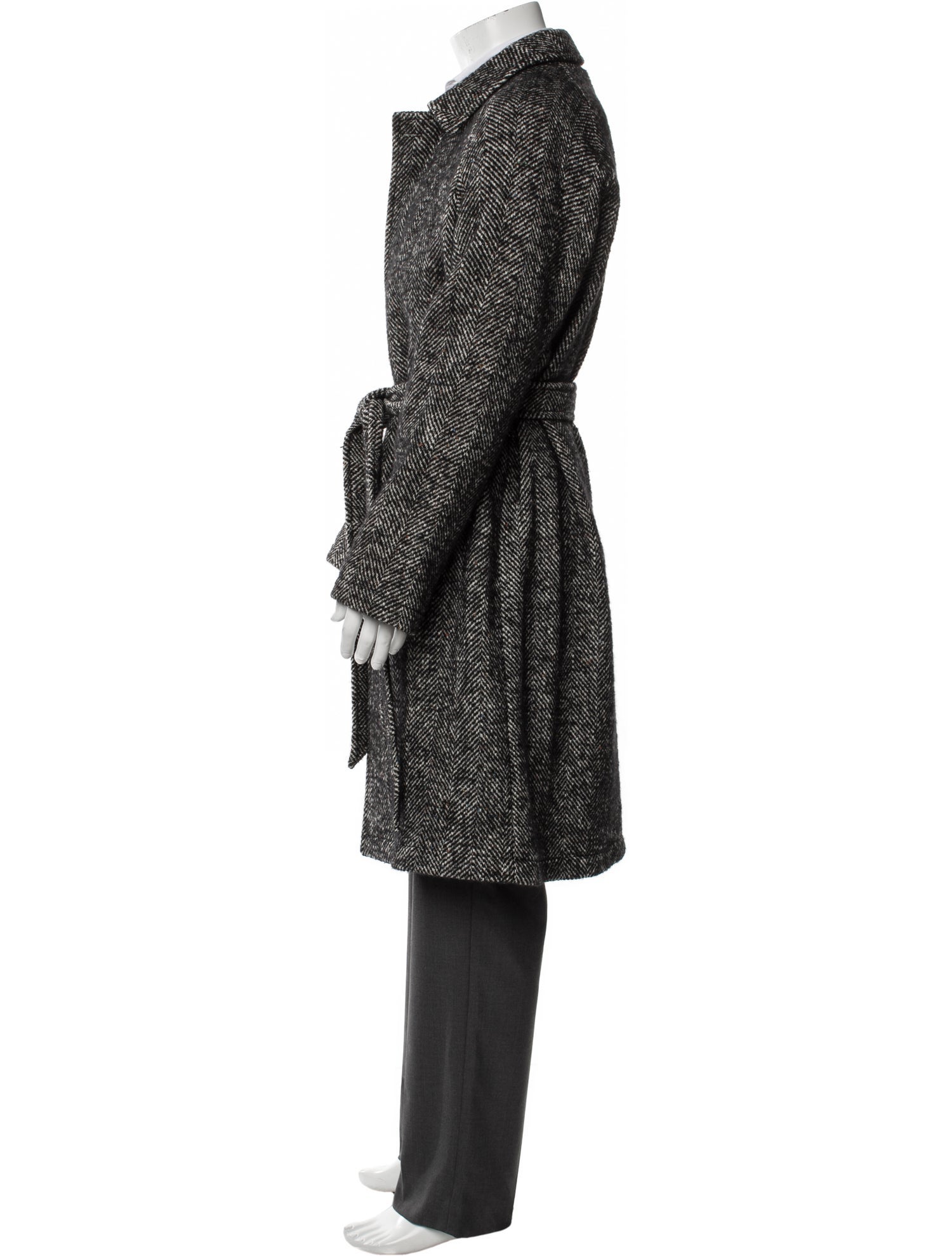 Tagliatore Tweed Pattern Parka